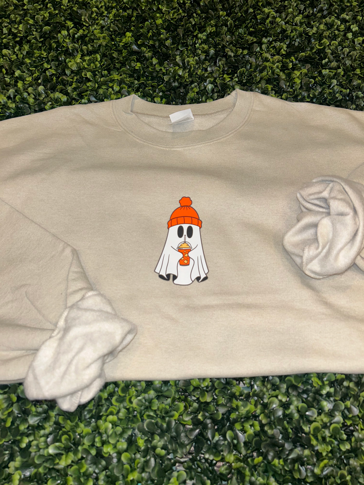 Sipping Ghostie Crewneck image 4
